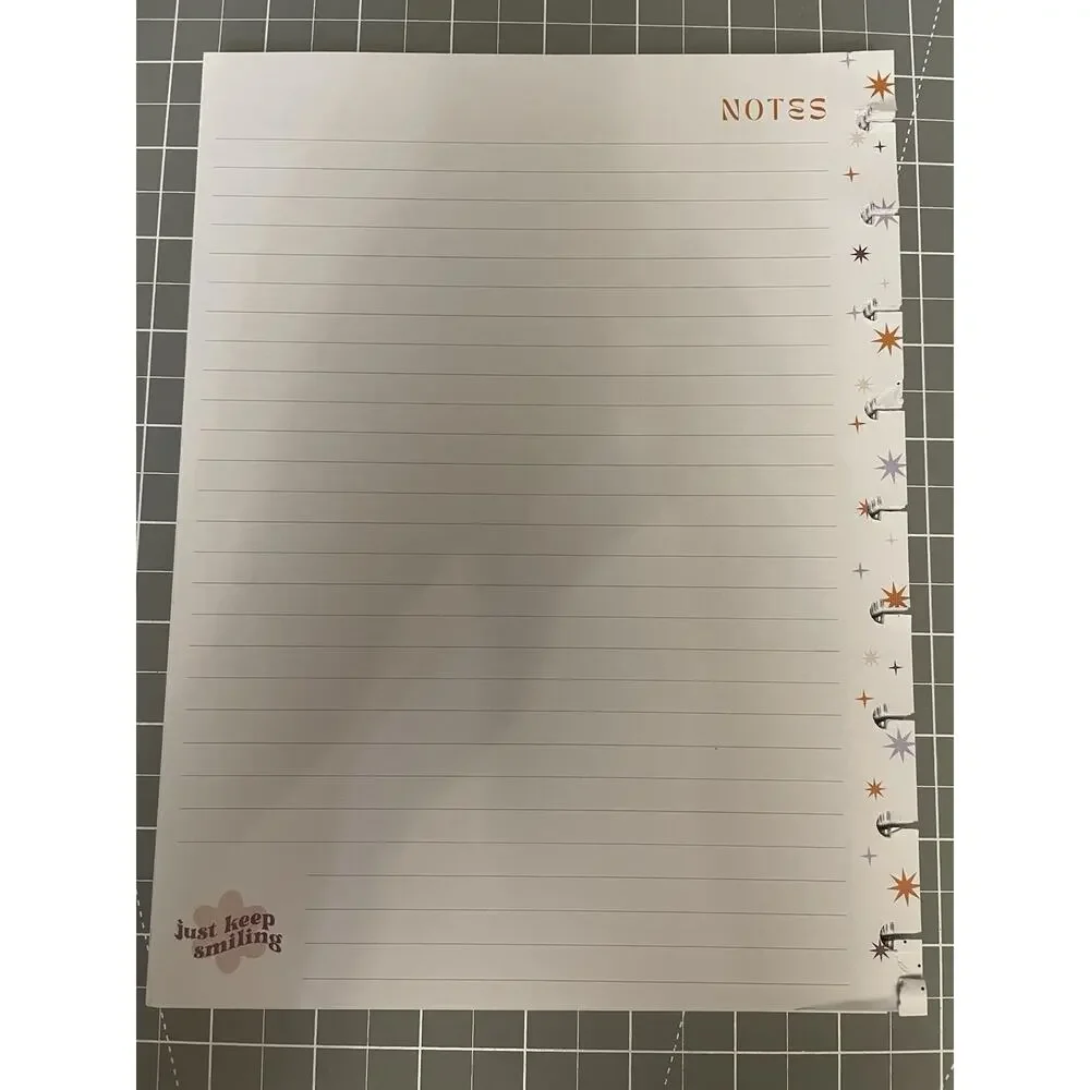 Happy Planner Classic Horizontal 52 Weeks Replacement Pages ~No Monthly’s